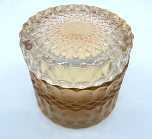Leoben Co Tobacco Santal 6 Oz Single Wick Candle, Cut Glass Collection